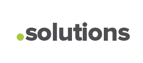 .SOLUTIONS Domain Logo
