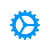 spinning gear management icon