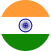 Indien Flaggen-Symbol